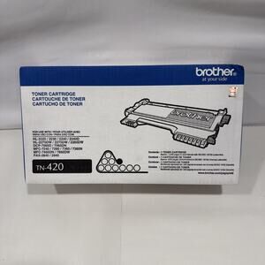 Genuine Brother TN420 Black Toner Cartridge - NEW SEALED